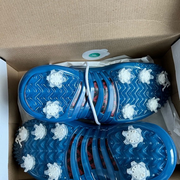 Size 9 DS never worn Jordan retro 12 French blue golf shoes